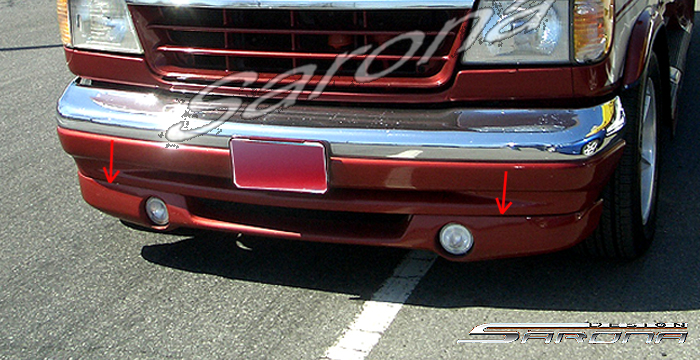 Custom Ford Econoline Van  Front Lip/Splitter (1997 - 2007) - $325.00 (Part #FD-006-FA)